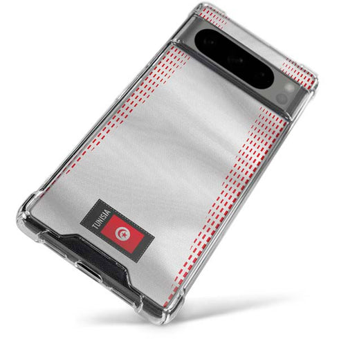 Tunisia Soccer Flag Google Pixel 8 Pro Clear Case